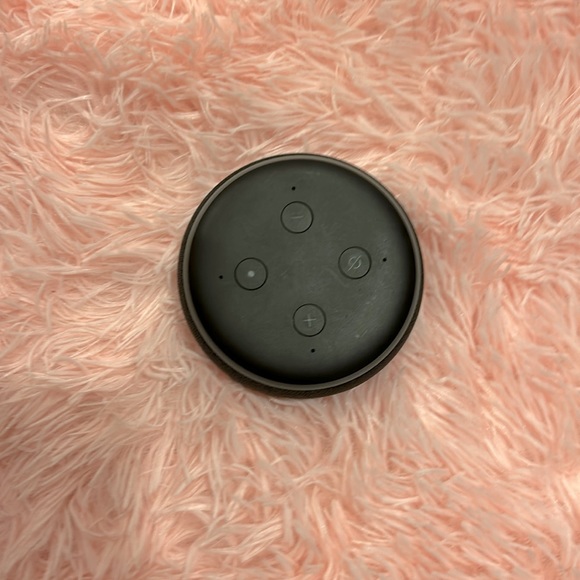 - Amazon Echo Dot 3rd Gen Smart Speaker and Power Adapter - Picture 4 of 8